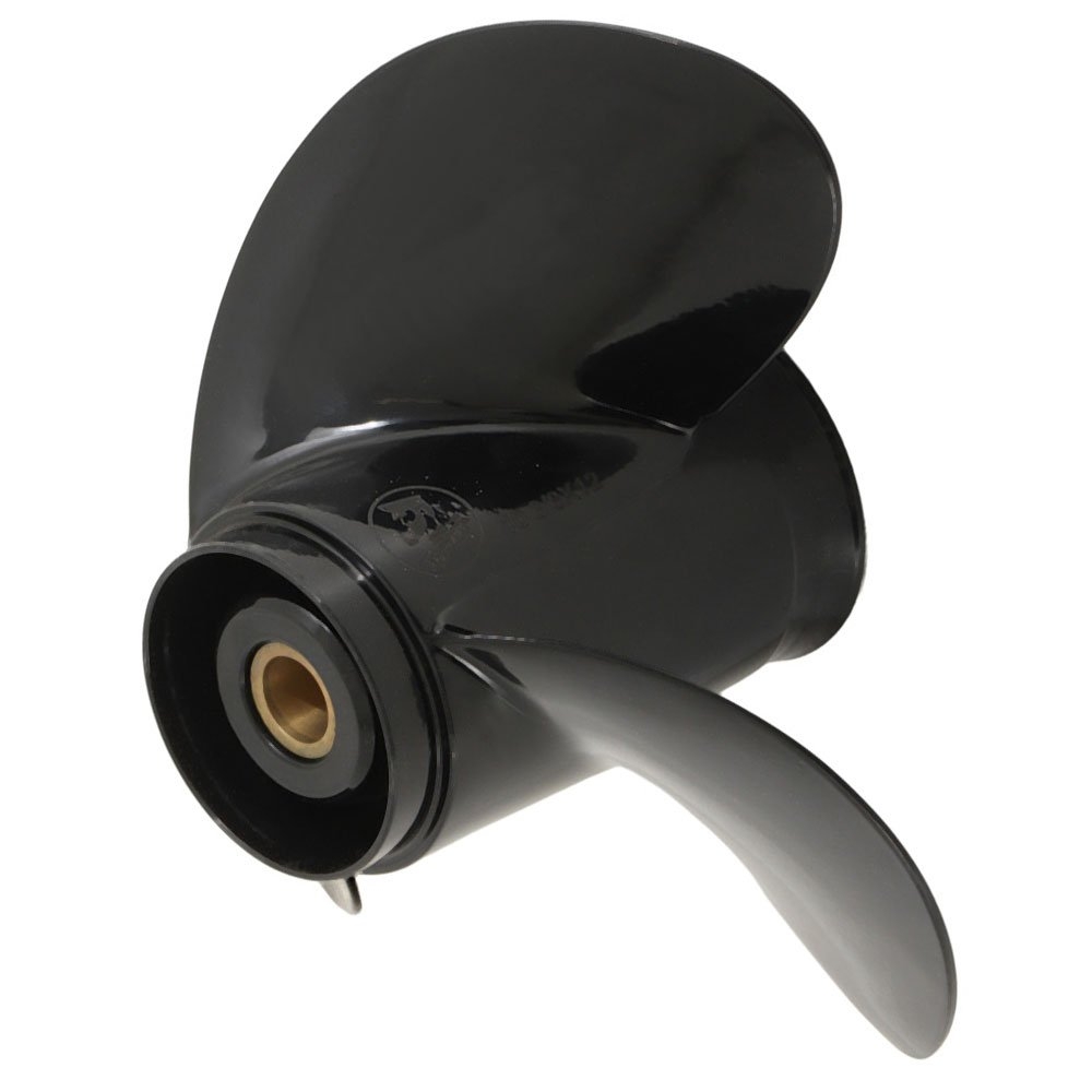 Captain Marine Aluminium Alloy 3-Blade Propeller for Mercury 9.9-25HP Outboard 10 3/8 x 12in