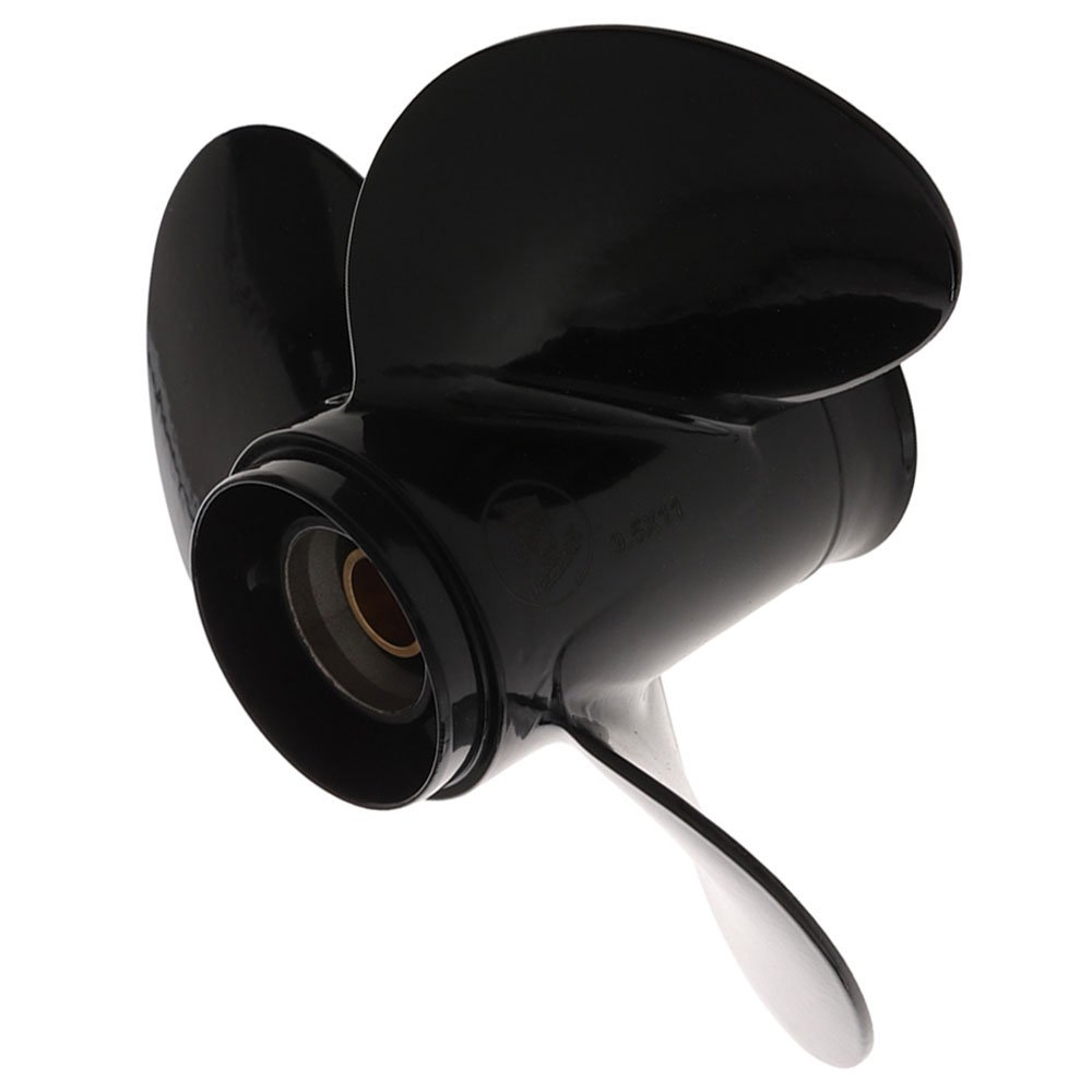 Captain Marine Aluminium Alloy 3-Blade Propeller for Mercury 25-30HP Outboard 9.5 x 11in