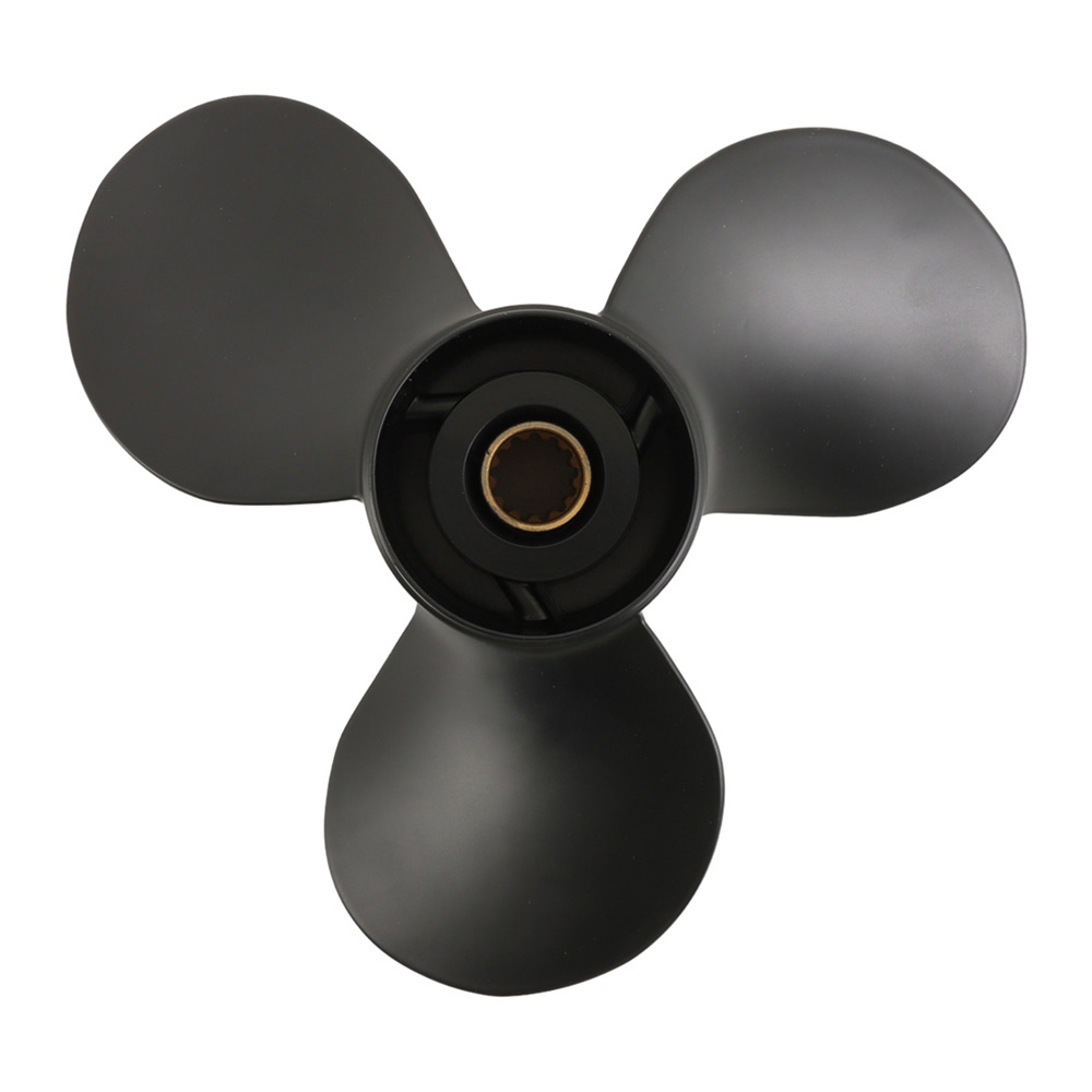 Aluminium Alloy 3-Blade Propeller for Mercury 25-70HP Outboard 10 3/4 x 12in