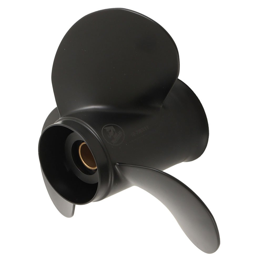 Captain Marine Aluminium Alloy 3-Blade Propeller for Mercury 25-70HP Outboard 10 7/8 x 11in
