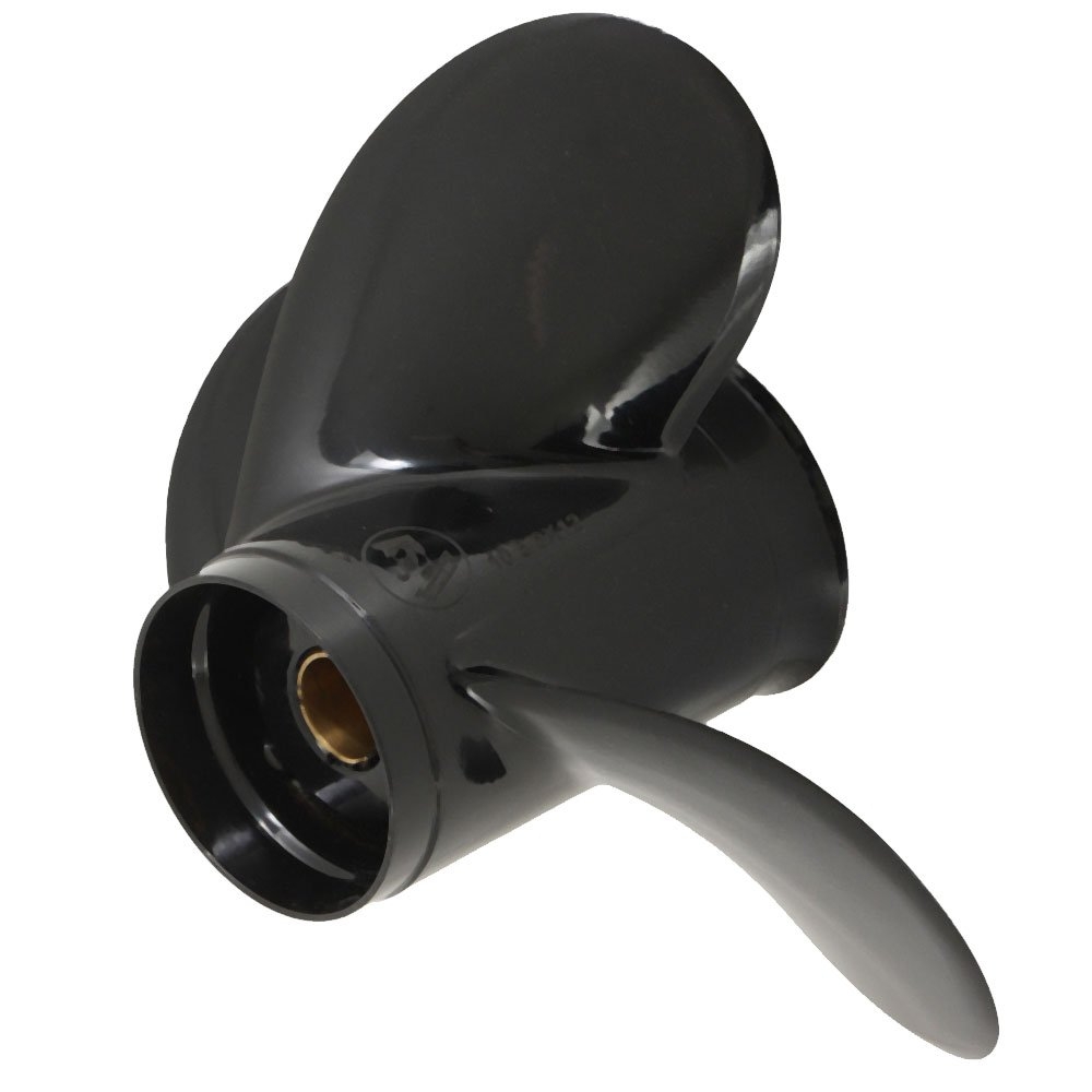 Captain Marine Aluminium Alloy 3-Blade Propeller for Mercury 25-70HP Outboard 10 5/8 x 12in