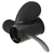 Captain Marine Aluminium Alloy 3-Blade Propeller for Mercury 25-70HP Outboard 10 3/8 x 13in