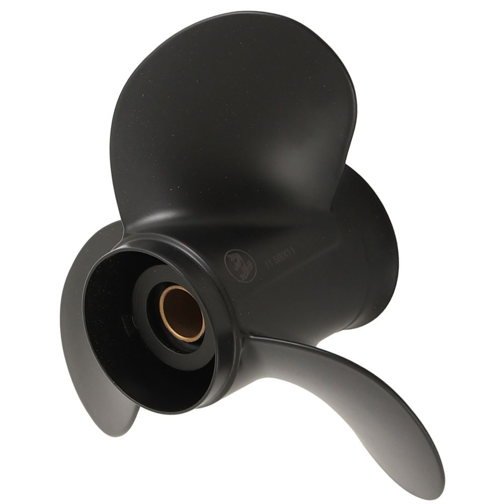 Captain Marine Aluminium Alloy 3-Blade Propeller for Mercury 25-70HP Outboard 11 5/8 x 11in