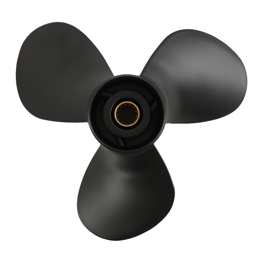 Aluminium Alloy 3-Blade Propeller for Mercury 25-70HP Outboard 11 3/8 x 12in