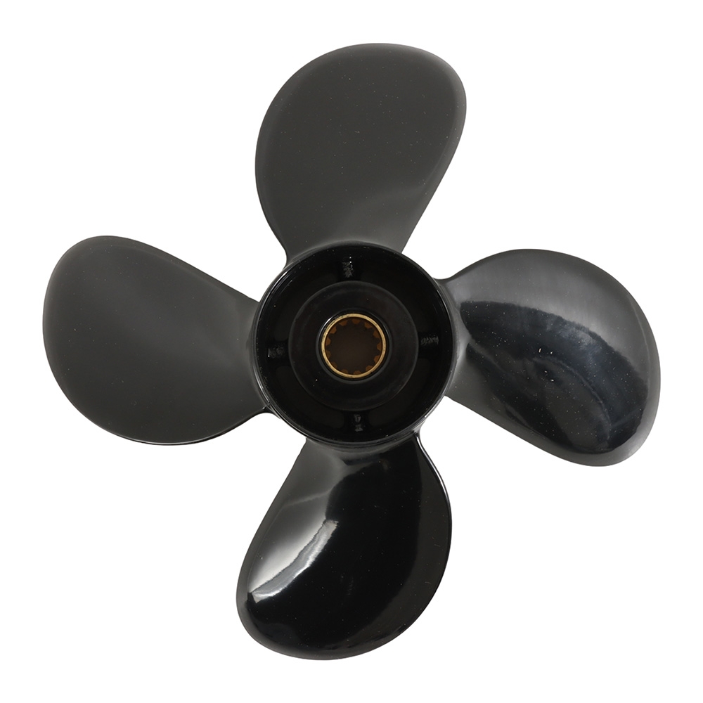 Aluminium Alloy 4-Blade Propeller for Mercury 25-70HP Outboard 10.6 x 12in