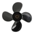 Aluminium Alloy 4-Blade Propeller for Mercury 25-70HP Outboard 10.6 x 12in