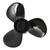 Aluminium Alloy Interchangeable Hub 3-Blade Propeller for Mercury 25-70HP Outboard 11.125 x 13in