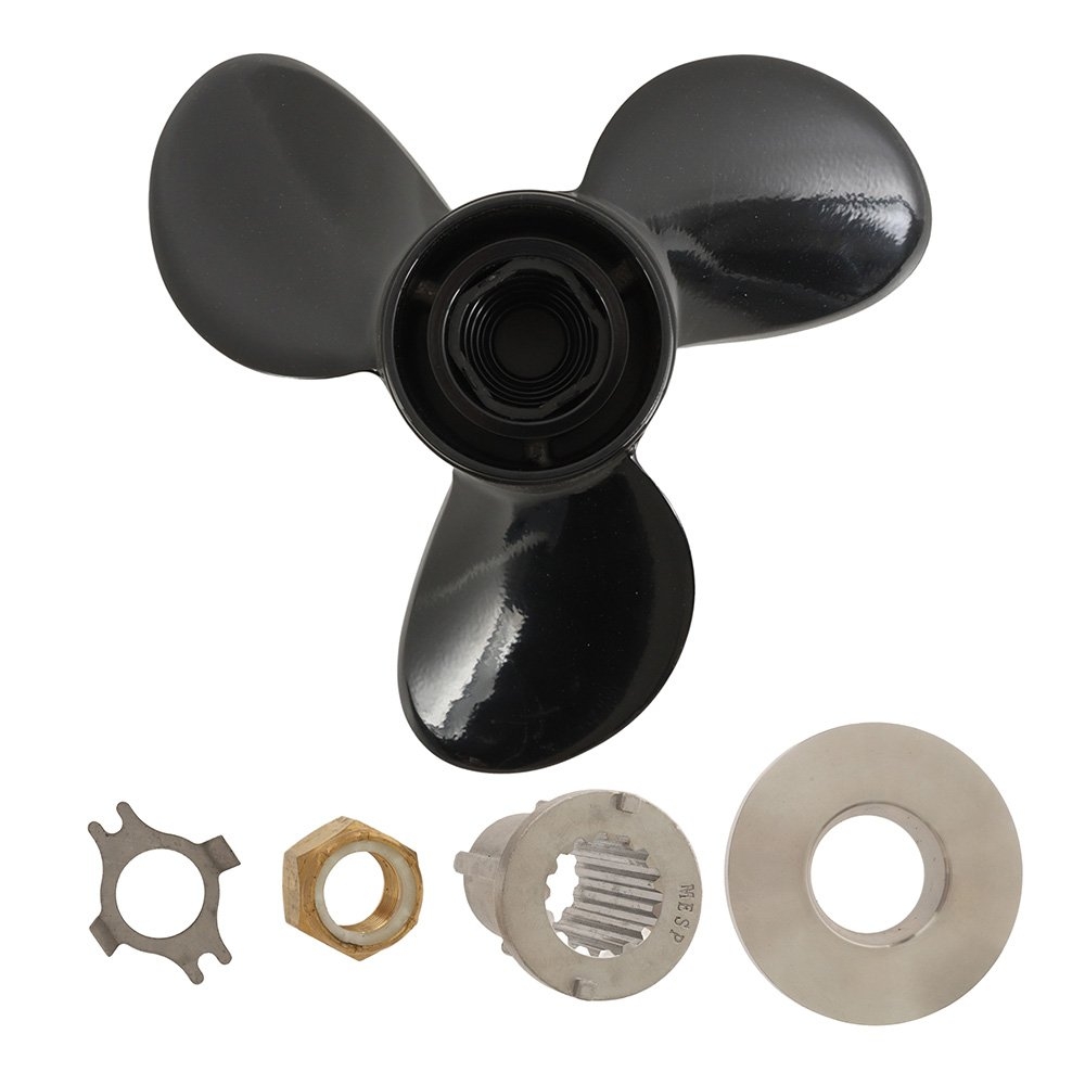 Aluminium Alloy Interchangeable Hub 3-Blade Propeller for Mercury 40-140HP Outboard