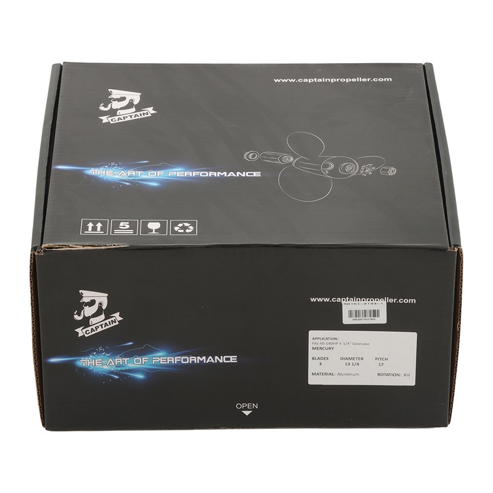 Aluminium Alloy Interchangeable Hub 3-Blade Propeller for Mercury 40-140HP Outboard