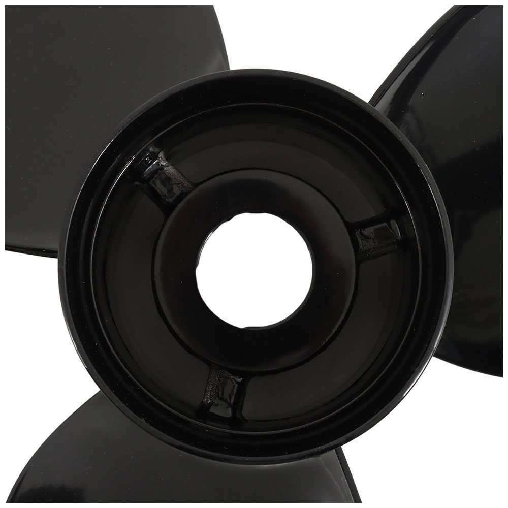 Aluminium Alloy Interchangeable Hub 4-Blade Propeller for Mercury 115HP+ Outboard 14.5 x 15in
