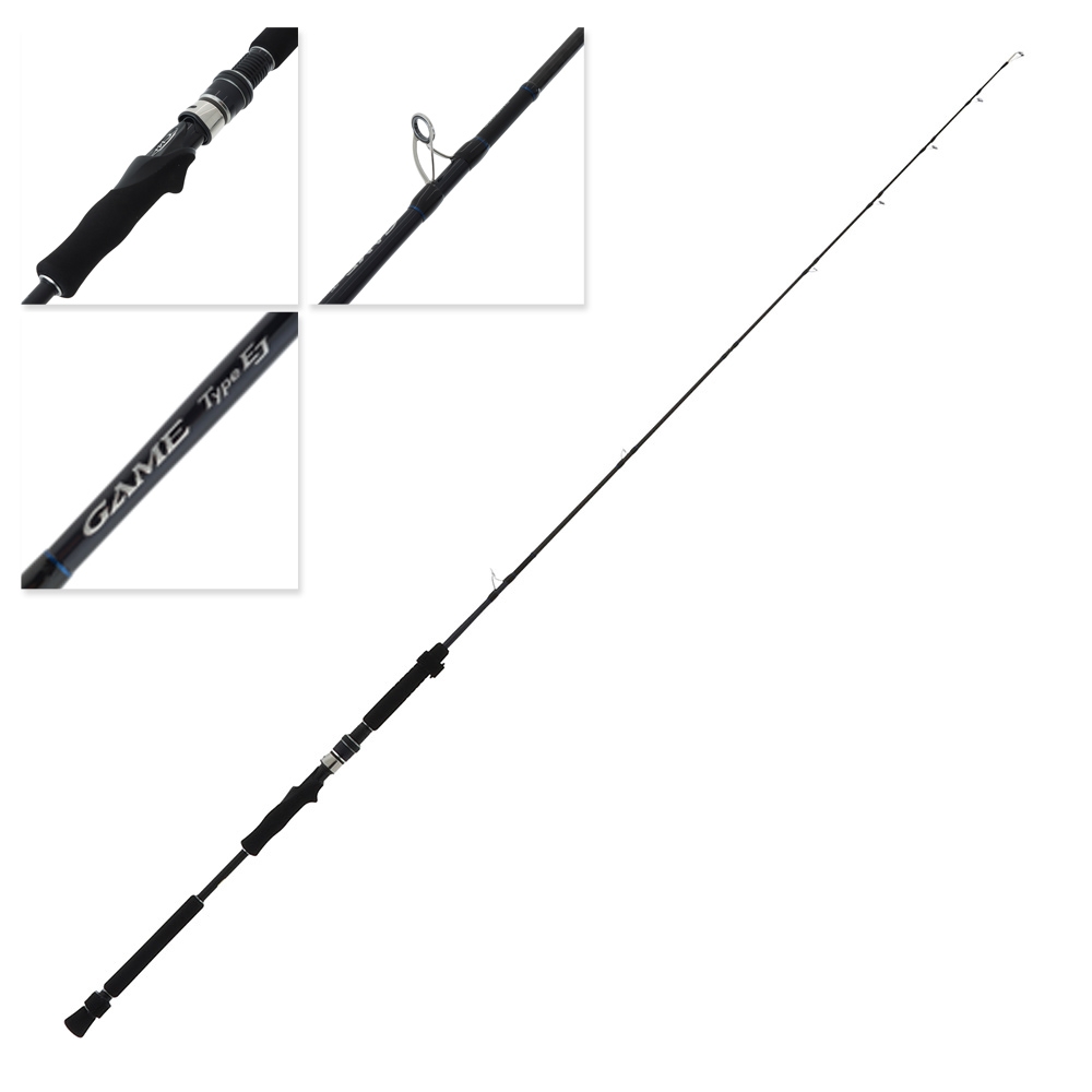 Shimano 21 Game Type EJ B510-6 OH Spiral Wrap Electric Jigging Rod 5ft 10in 400g 2pc