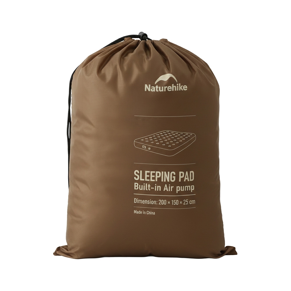 Naturehike Deluxe Queen Airbed with Built-In Rechargeable Pump