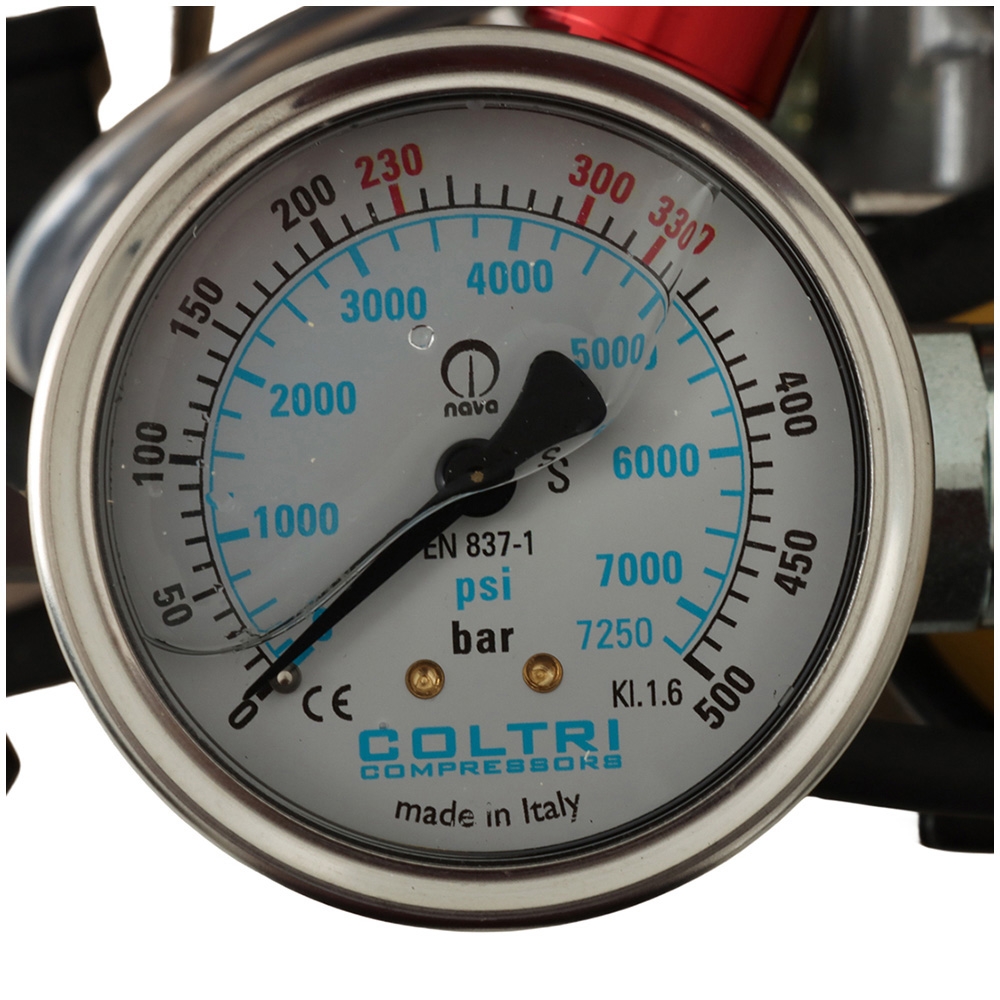 Coltri Icon LSE 100 EM Portable Dive Compressor with Auto-Drain and Auto-Stop 230V 50Hz