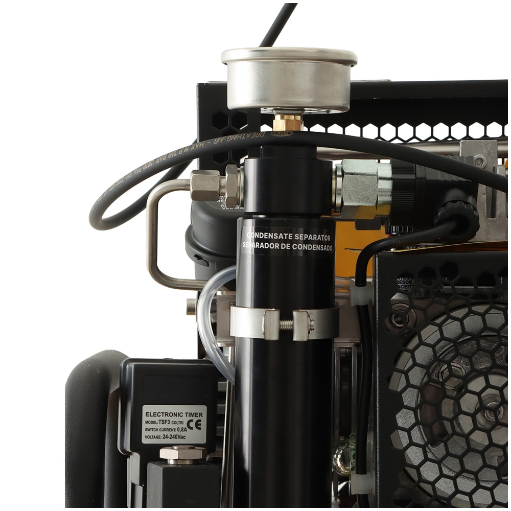 Coltri Icon LSE 100 EM Portable Dive Compressor with Auto-Drain and Auto-Stop 230V 50Hz