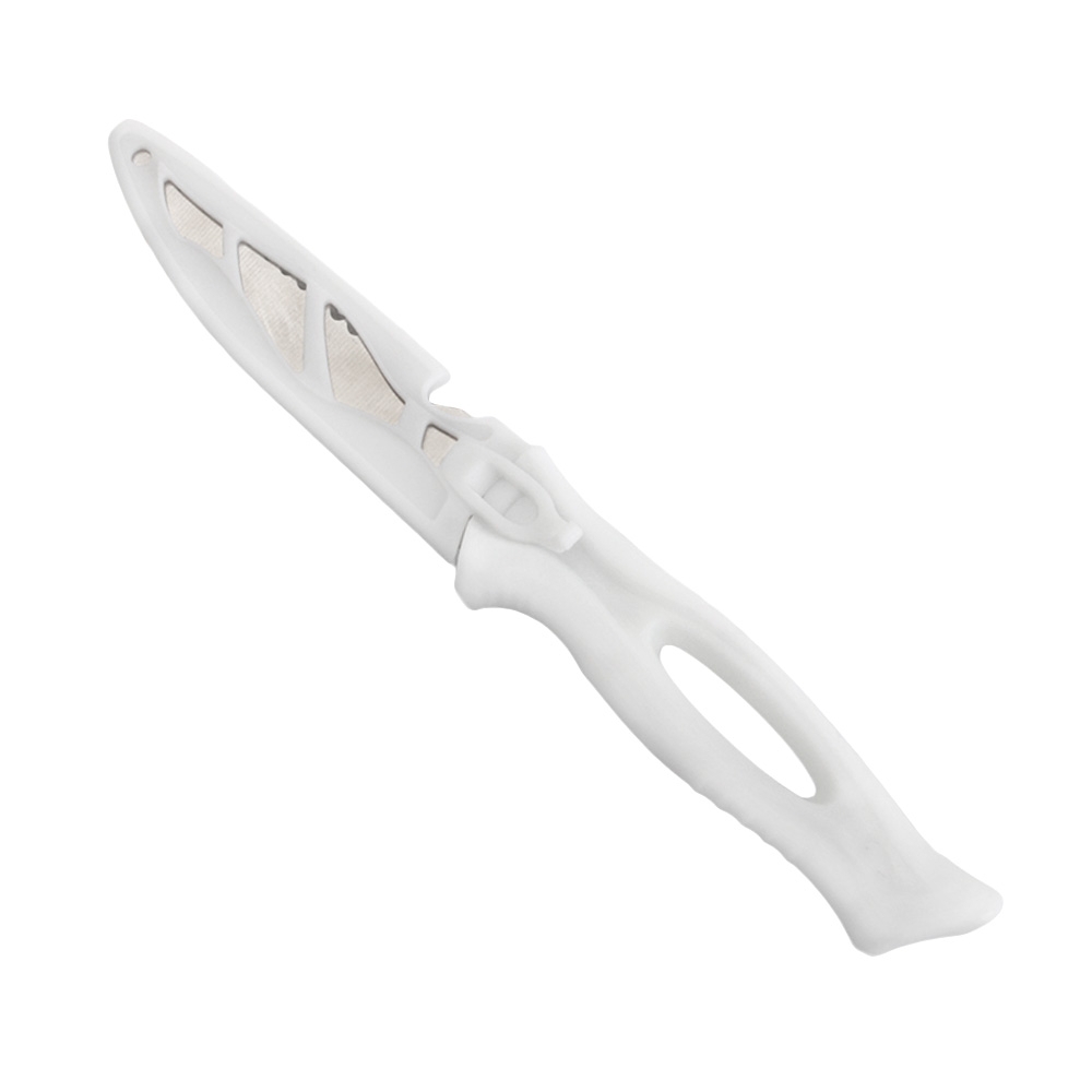 Holiday Bait Knife with Sheath White 10cm