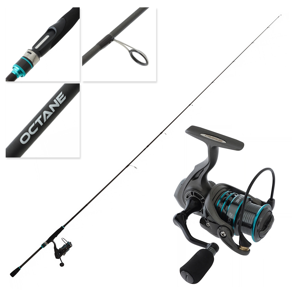 Samaki Octane Medium Light Spinning Combo 7ft 6-12lb 2pc