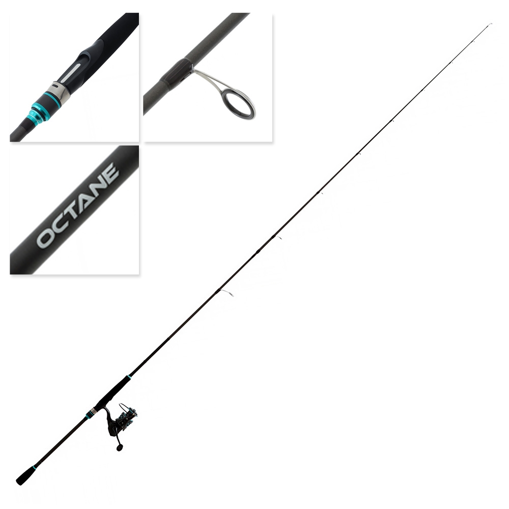 Samaki Octane Medium Heavy Spinning Combo 7ft 6in 10-17lb 2pc