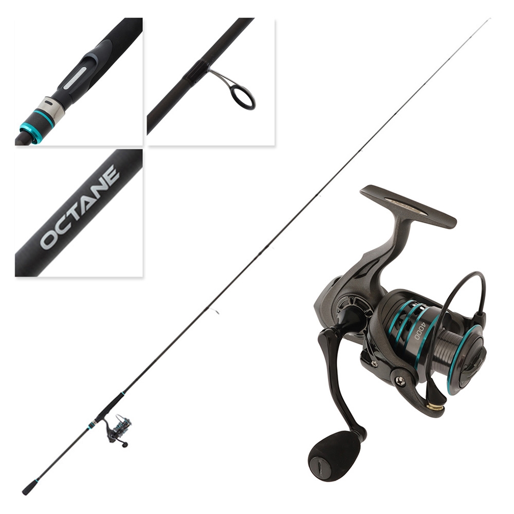 Samaki Octane Medium Heavy Spinning Combo 9ft 10-17lb 2pc