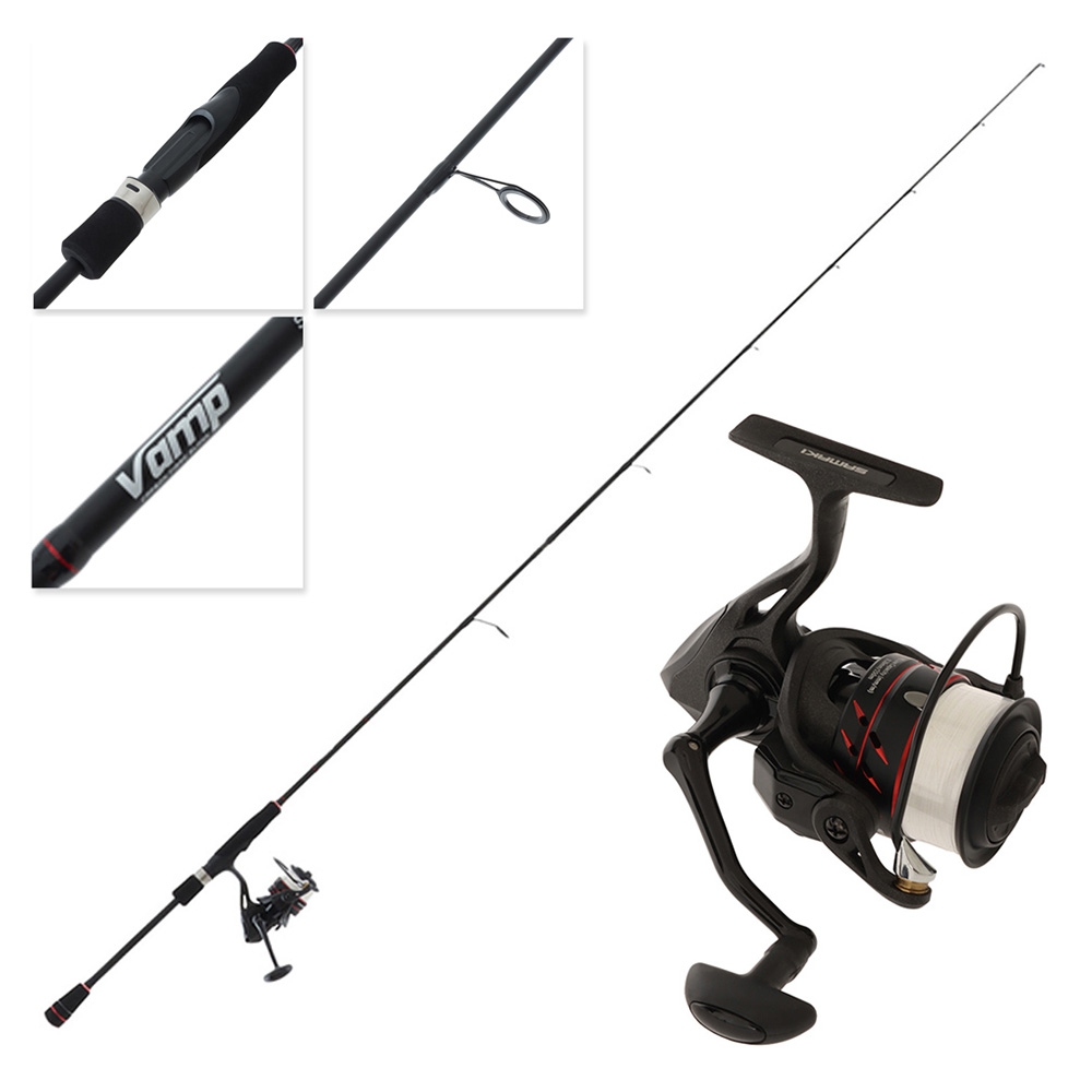 Samaki Vamp Heavy Boat Spin Combo 6ft 12-20lb 2pc