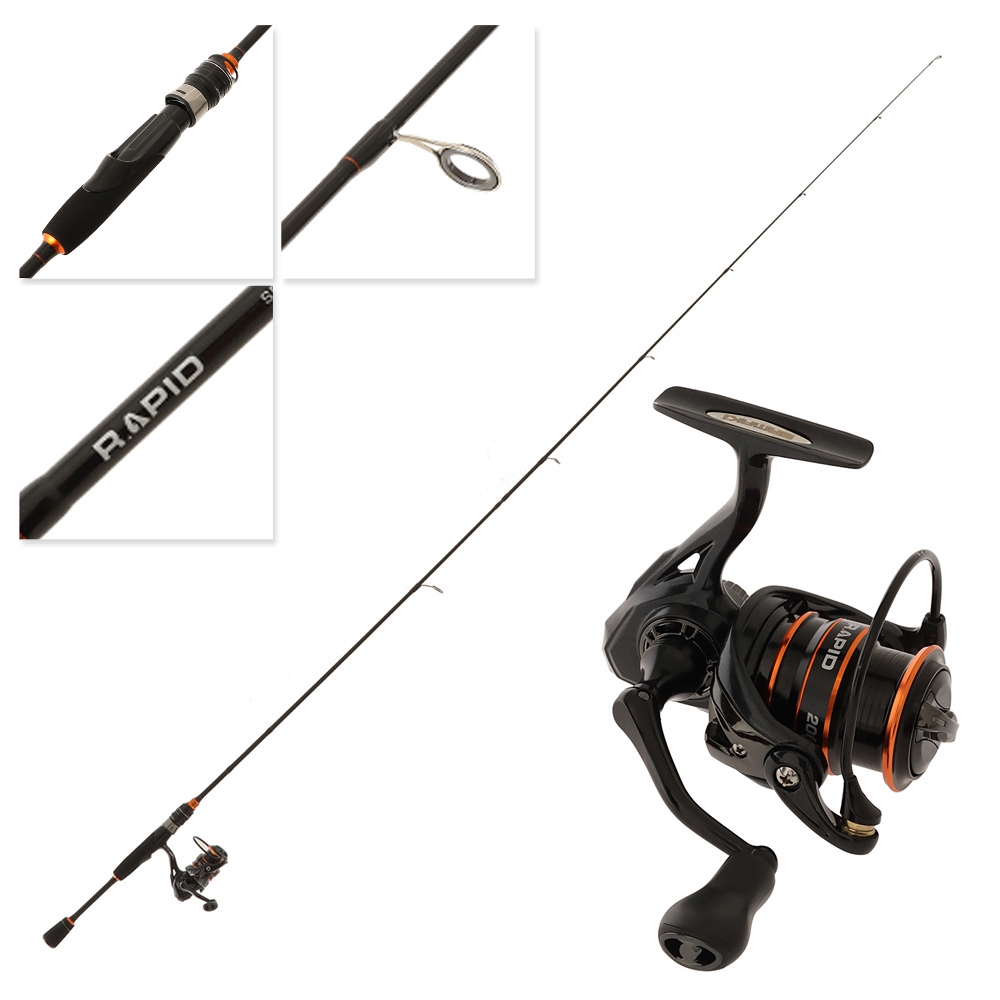 Samaki Rapid 2000 Ultra Light Spin Combo 6ft 6in 2-6lb 2pc