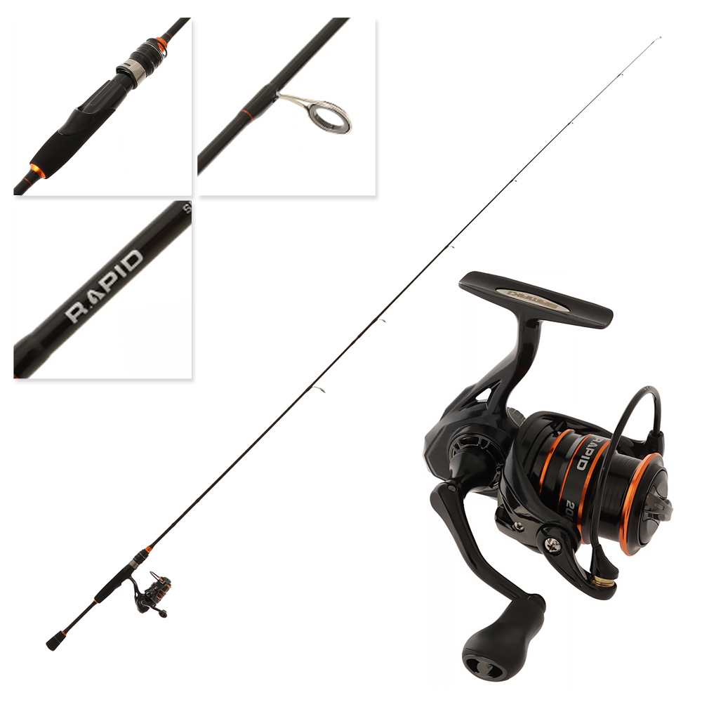 Samaki Rapid 2000 Light Softbait Spin Combo 7ft 4-8lb 2pc
