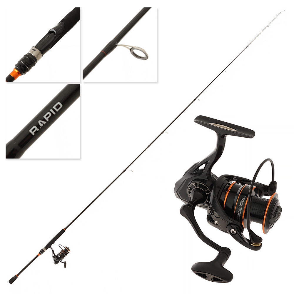 Samaki Rapid 3000 Medium Heavy Boat Spin Combo 7ft 6in 10-17lb 2pc