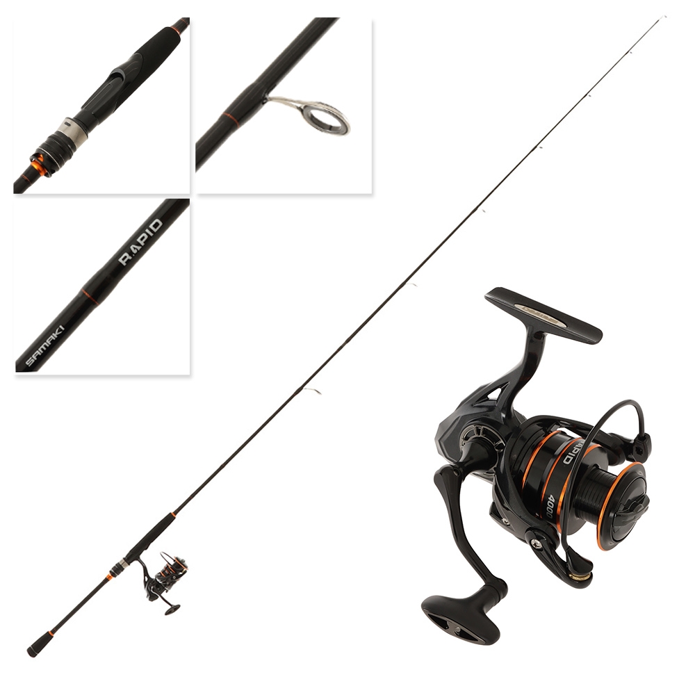 Samaki Rapid 4000 Heavy Boat Spin Combo 7ft 12-25lb 2pc