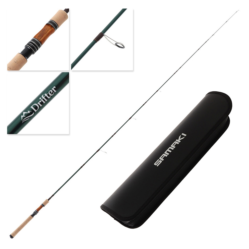 Samaki Drifter Medium Light Spin Rod 6ft 6in 6-12lb 7-14g 7pc