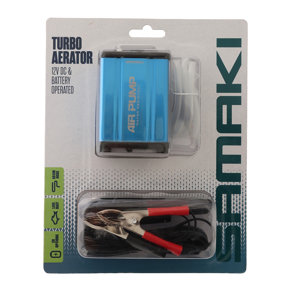 Samaki Turbo Aluminium Live Bait Aerator