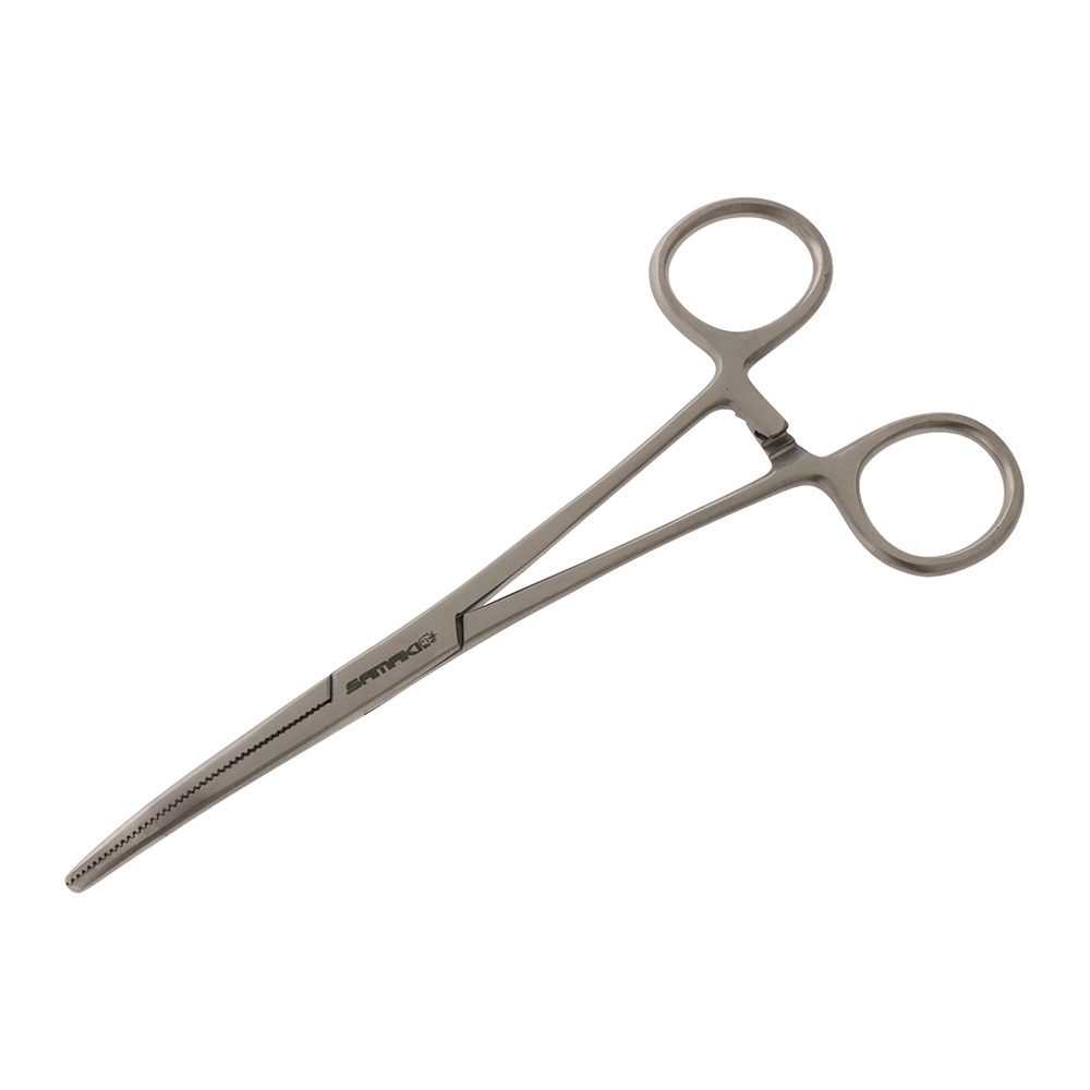 Samaki Stainless Bent Nose Forceps 160mm