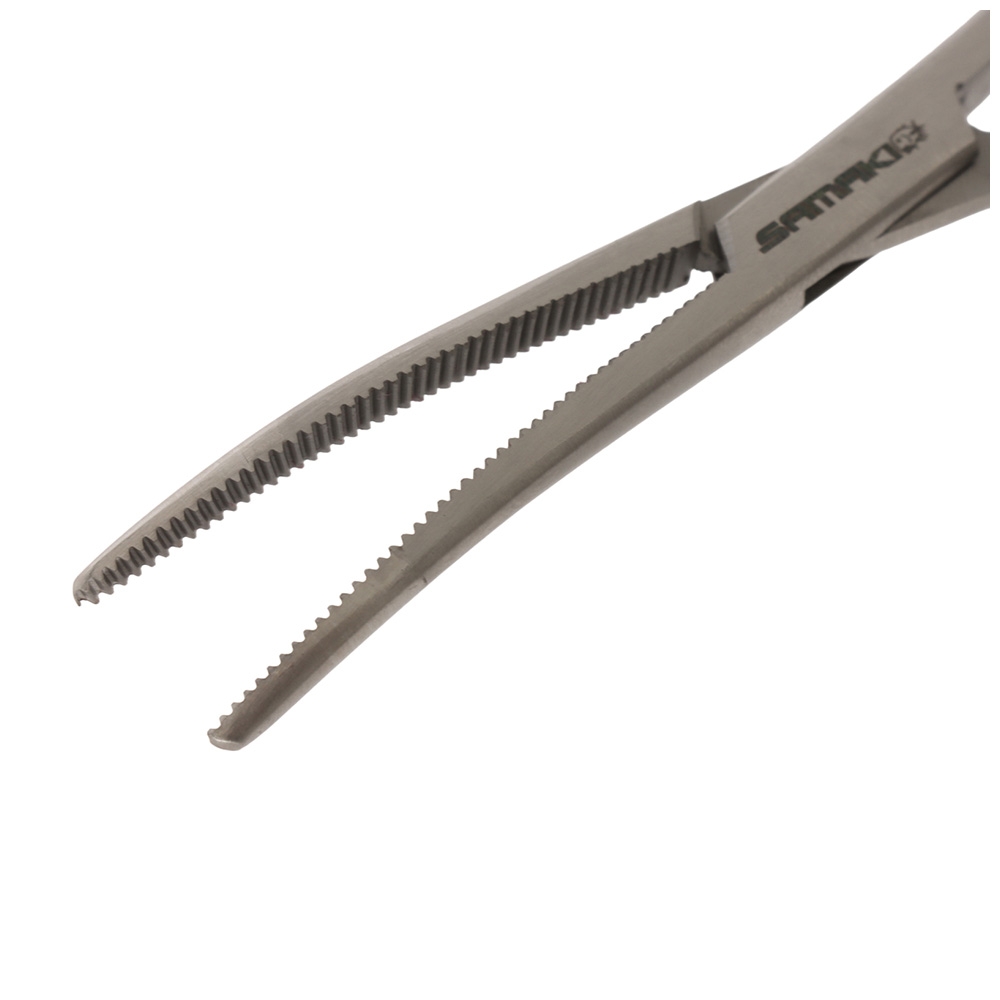 Samaki Stainless Bent Nose Forceps 160mm