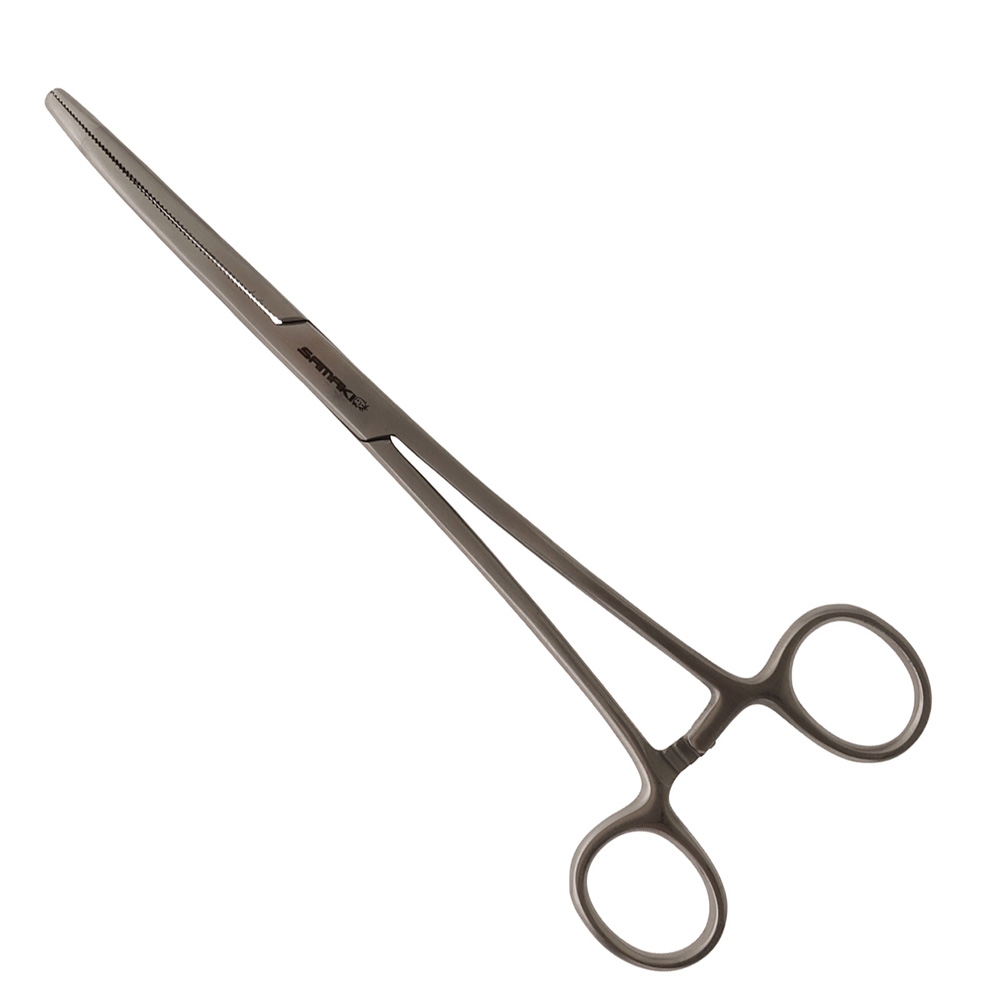 Samaki Stainless Bent Nose Forceps 200mm
