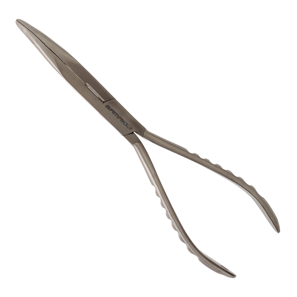 Samaki Stainless Bent Long Nose Pliers 215mm
