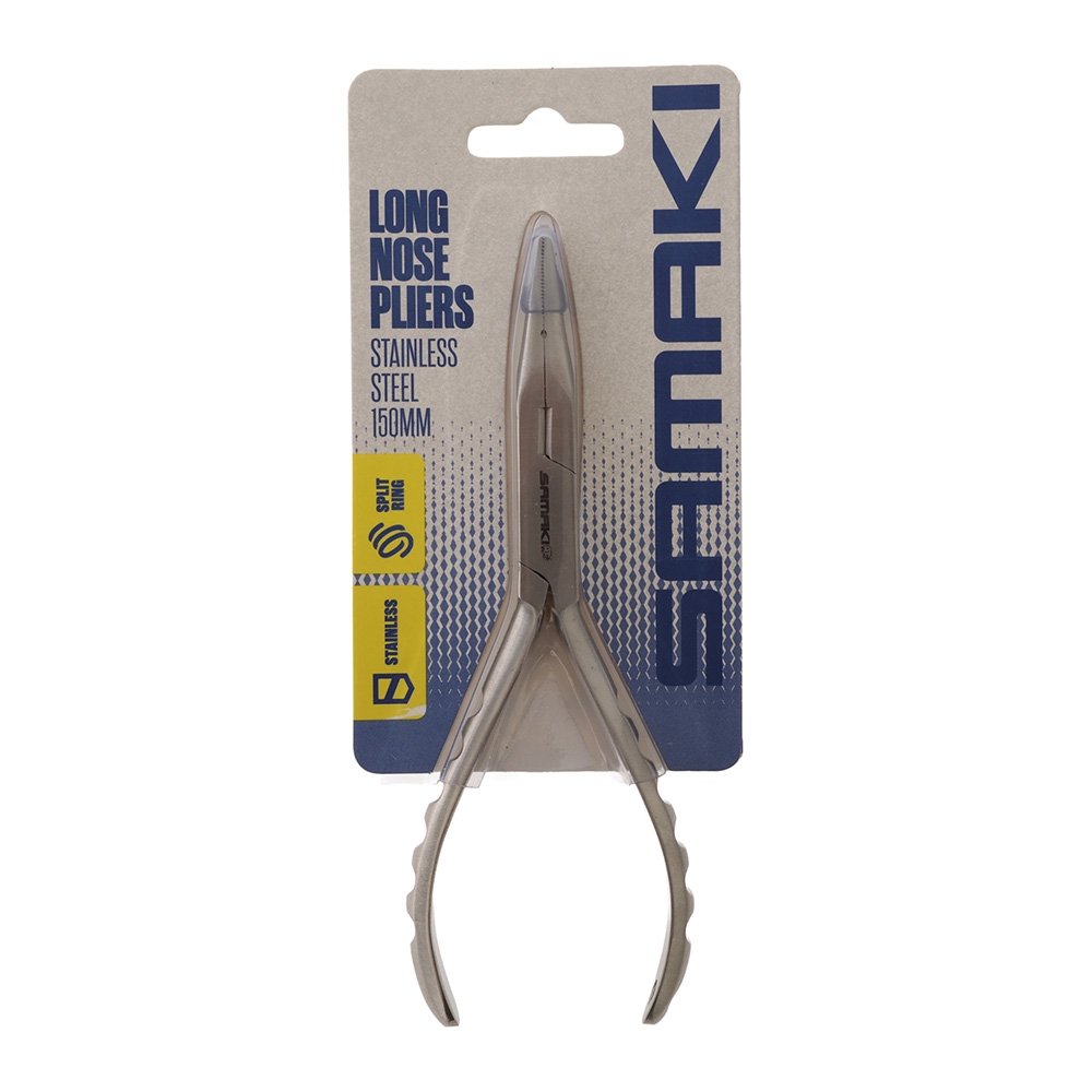 Samaki Stainless Long Nose Pliers 150mm