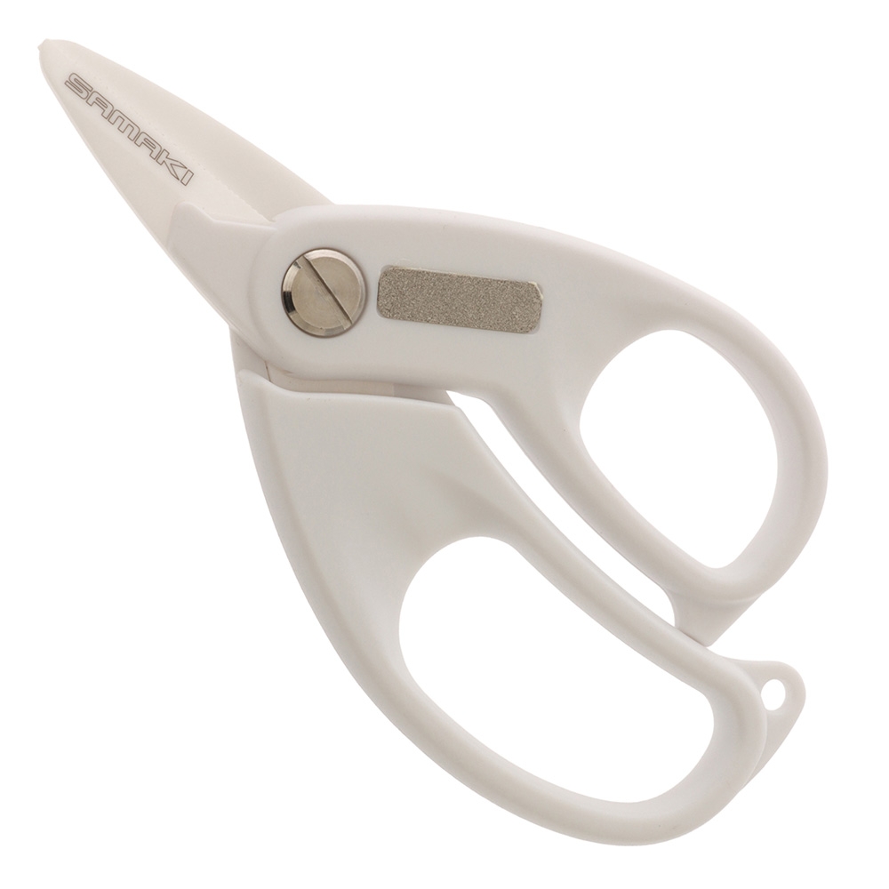 Samaki Ceramic Braid Scissors with Hook Sharpener