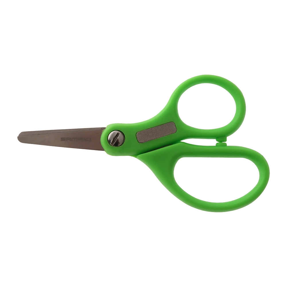 Samaki Braid Scissors with Hook Sharpener - Assorted Colours