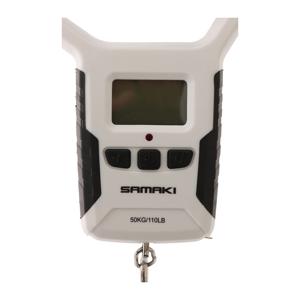 Samaki Big Grip Digital Weighing Scale with Tape Measure and Thermometer 50kg