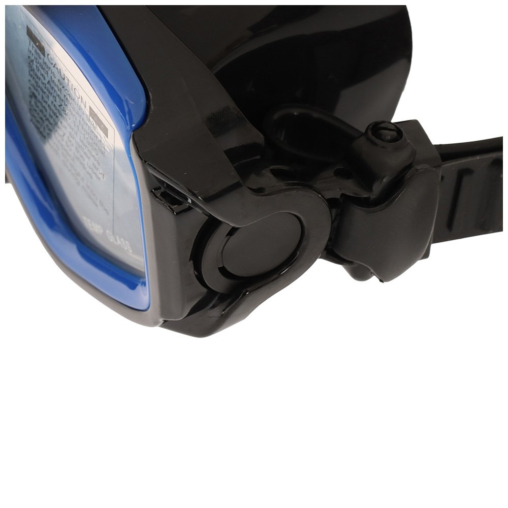 Sea Harvester Action Camera Low Volume Spearfishing Mask and Snorkel Set with Fins