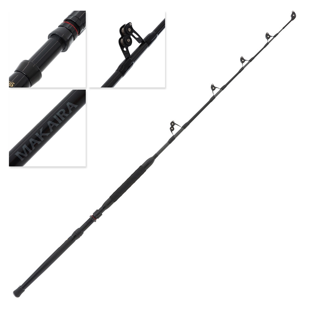 okuma bent butt rods Makaira Trolling Rod MK-TR-601XXH woven carbon outer blank wrap which improves hoop strength and durability Buy Okuma Makaira Bent Butt