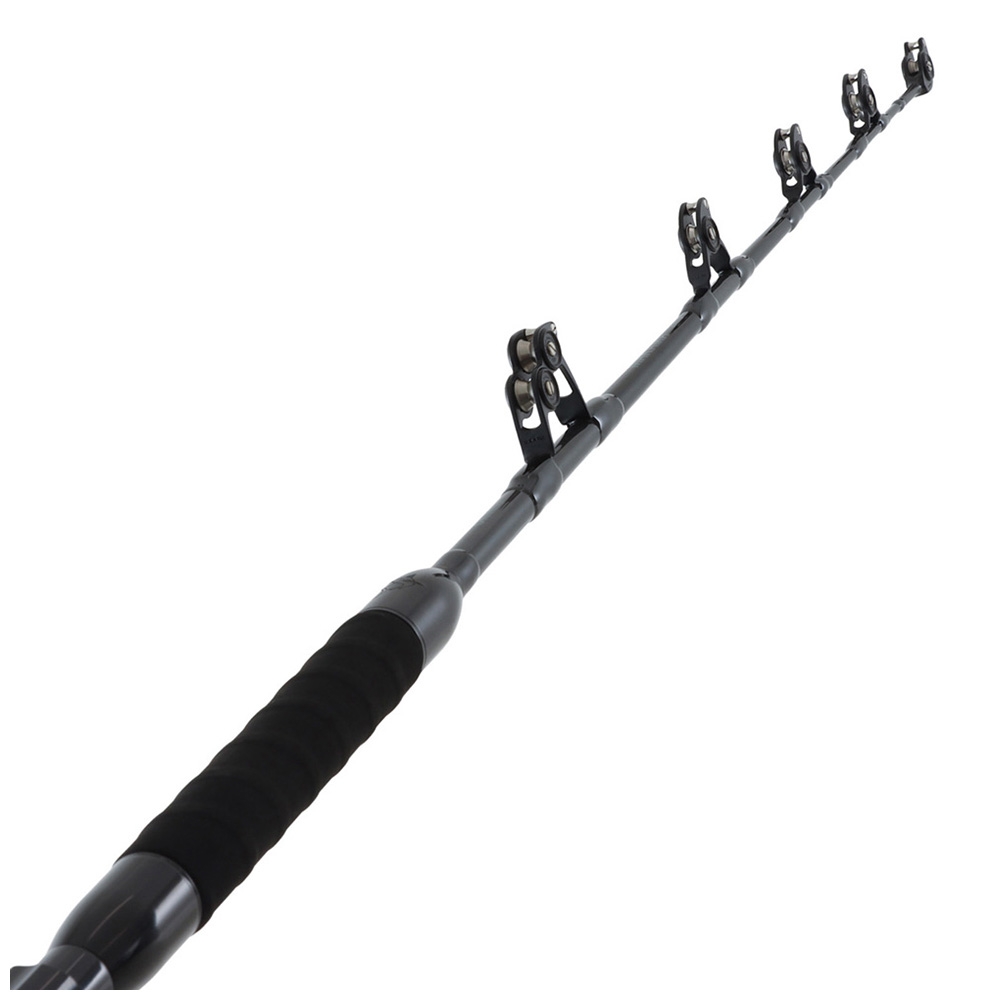 Okuma Makaira Fully Rollered Straight Butt Overhead Game Rod Black 5ft 10in 24kg 1pc