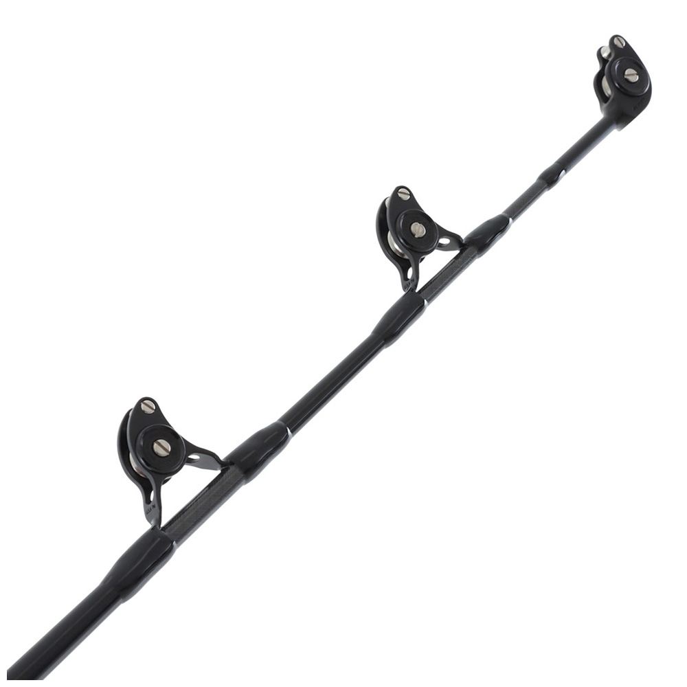 Okuma Makaira Fully Rollered Straight Butt Overhead Game Rod Black 5ft 10in 24kg 1pc