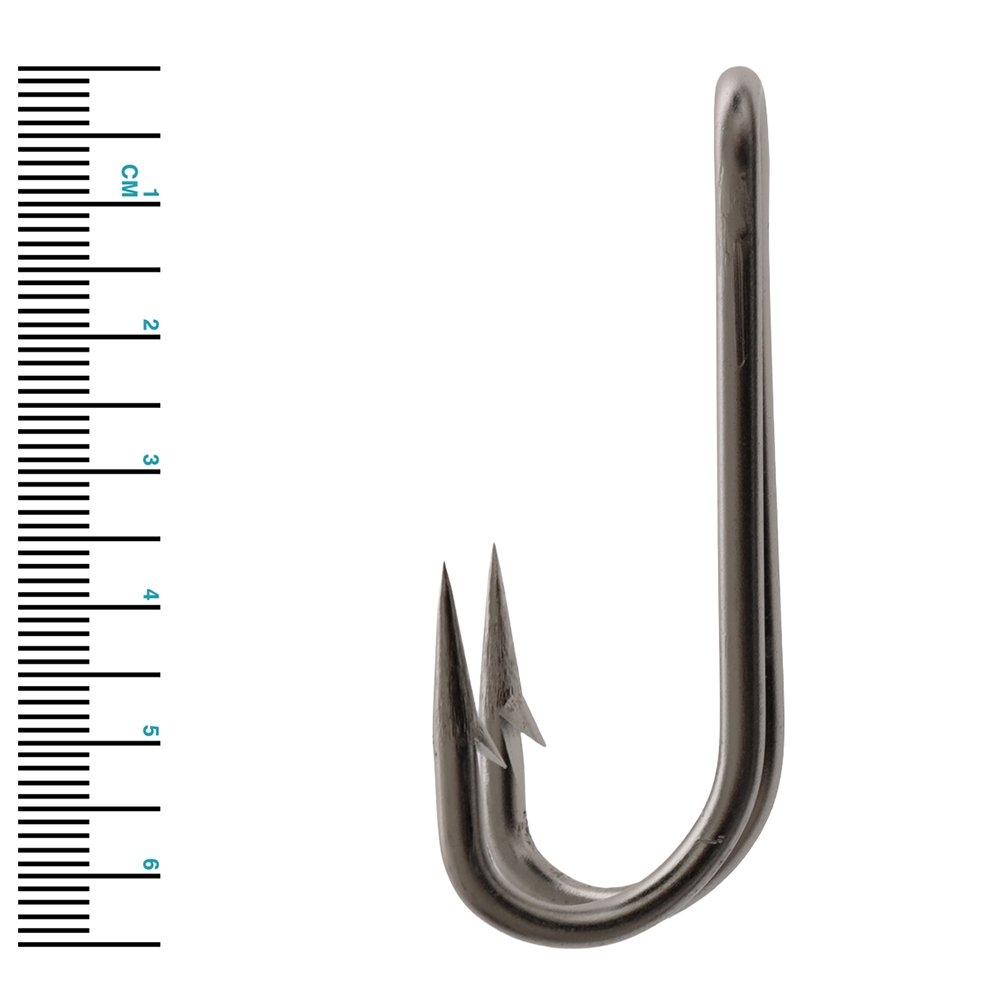 Holiday Stainless Steel Double Hook 6/0 Qty 4