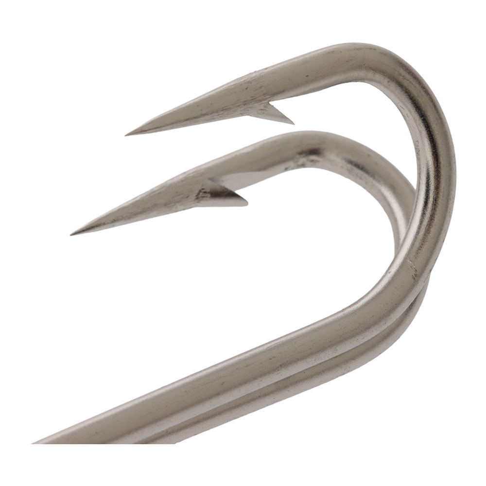 Holiday Stainless Steel Double Hook 6/0 Qty 4