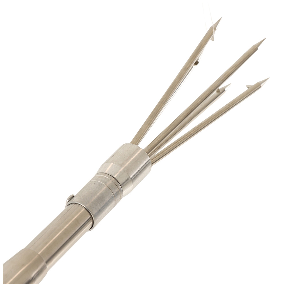 Holiday Telescopic Steel Flounder Spear Umbrella Prong 1.9m