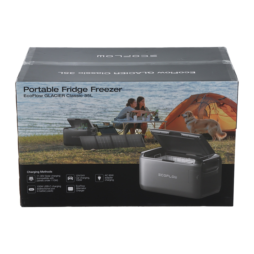 EcoFlow GLACIER Rechargeable Portable Fridge Freezer 35L