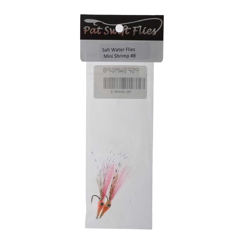 Pat Swift Saltwater Mini Shrimp Fly Pink #8