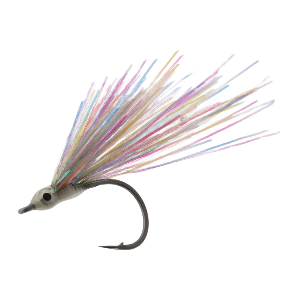 Pat Swift Saltwater Rainbow Pearl Fly #6
