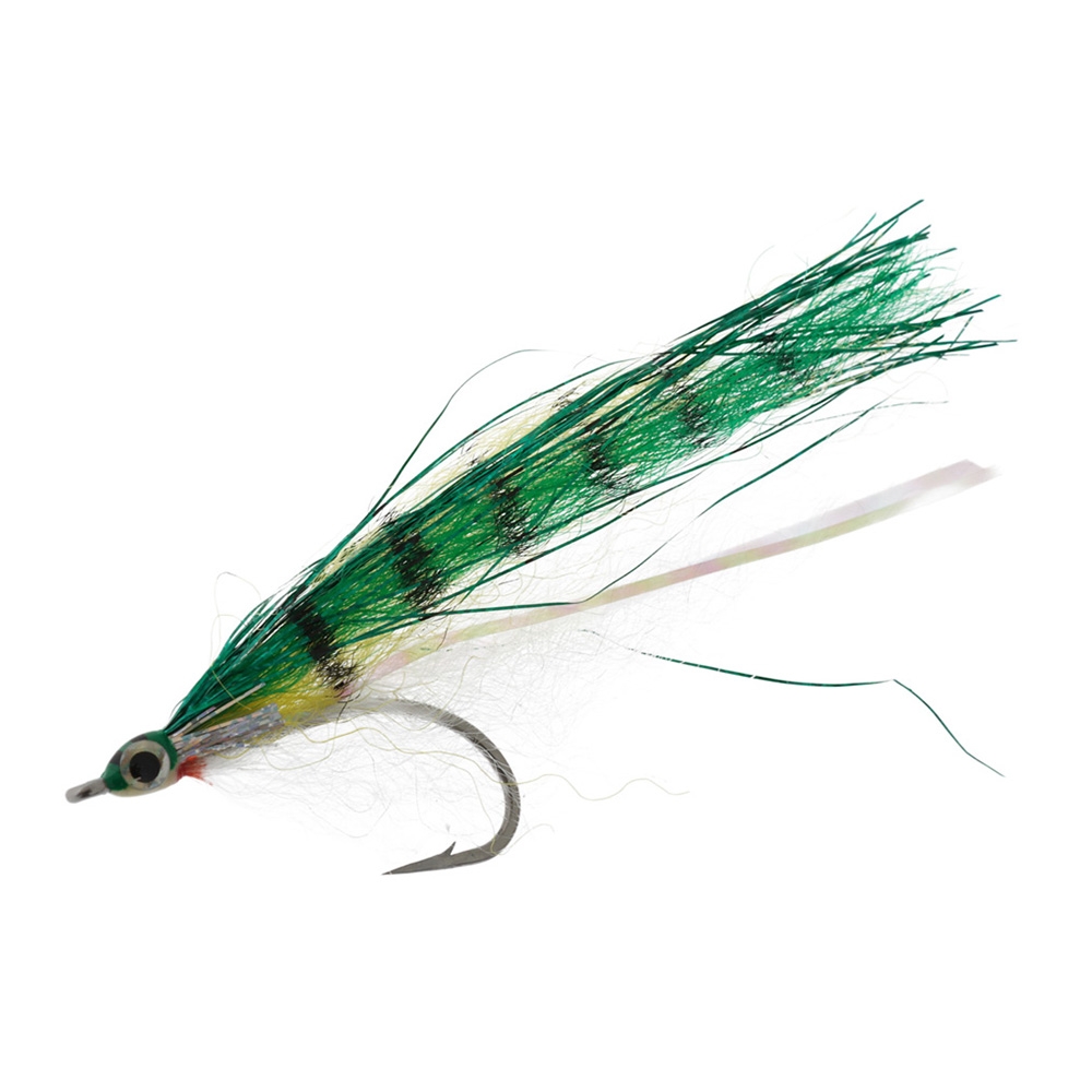 Pat Swift Saltwater Mackerel Fly Green 4/0