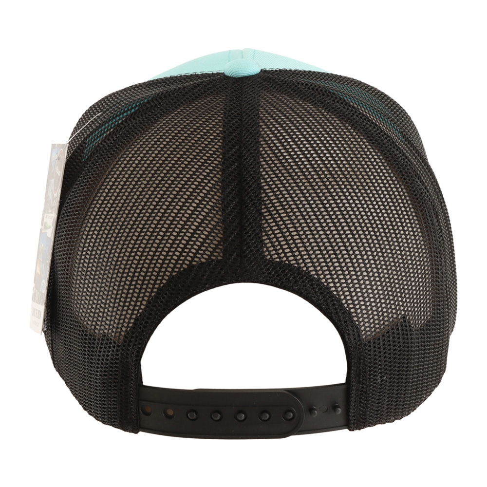 Bonze Carolina Flare Trucker Cap Aqua Blue