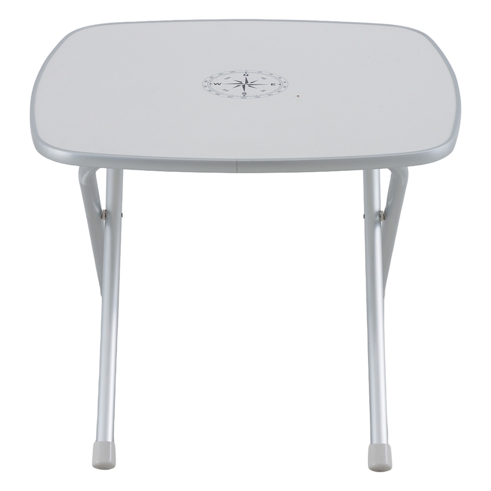 Oceansouth Portable Aluminium Folding Deck Table 61 x 61 x 49cm